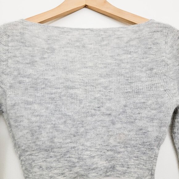 Jacquemus Le Cardigan Alzou in Grey 34 2 - Picture 4 of 7